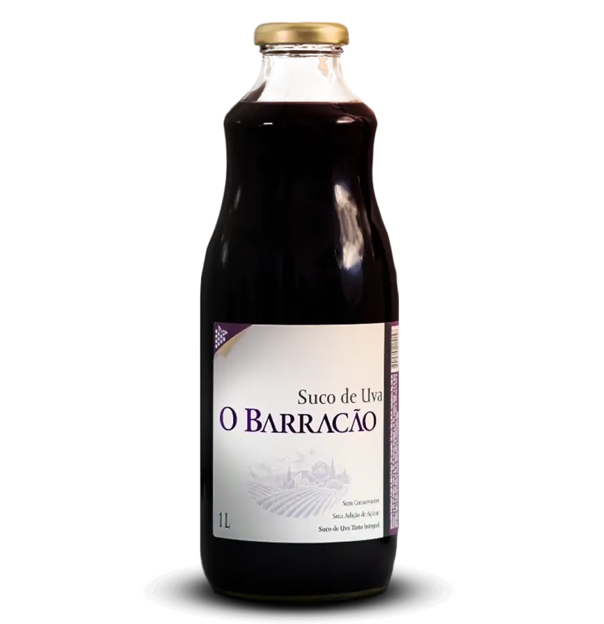 Suco de uva Artesanal - O Barracão